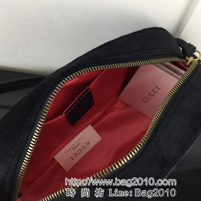 GUCCI古馳頂級原單 新款專櫃品質 實物實拍 447632天鵝絨五角星 克色單肩斜挎包 HY1272